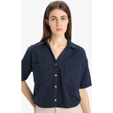 DeFacto Boxy Fit Basic Gömlek V2523AZ25SP