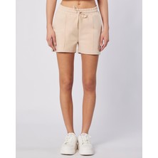 Edna Short Kadın Bej Regular Fit Şort