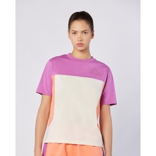 Giusa Tur Kadın Somon Regular Fit Tişört