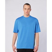 Fortes Tee Erkek Petrol Mavisi Comfort Fit Tişört