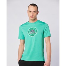 Kappa Gunno Tur Erkek Yeşil Regular Fit Tişört