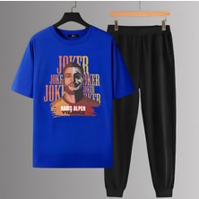 Biy Store Barış Alper Fotograf Forma Baskılı  Tişört Regular Fit T-Shirt Eşofman Takımı