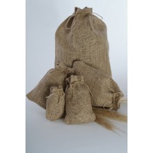 1 Adet Doğal Jüt Torba 17 x 27 cm En x Boy 750 gr Lık Jut Kese Ambalaj Paketleme Bayram Şekeri Torbası Hasır Torba Yılbaşı Hediye Paketi Nikah Şekeri Hediye Vegan Para Kesesi Istanbul Sandalet