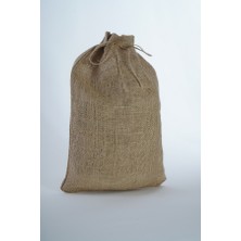 1 Adet Doğal Jüt Torba 28 x 41 cm En x Boy Büzgülü Jut Kese Doğal Ambalaj Paketleme Bayram Şekeri Torbası Hasır Torba Yılbaşı Hediye Paketi Nikah Şekeri Hediye Vegan Para Kesesi Istanbul Sandalet