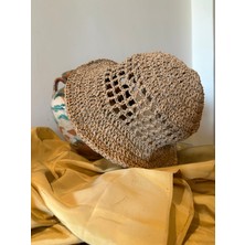 Simarikcraft el örgüsü Şapka, handmade plaj şapkası