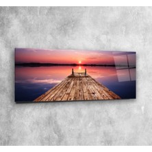 Günbatımı Panoramik Cam Tablo