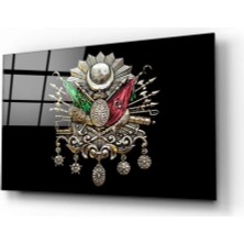 Marsilyan Osmanlı Tuğrası Cam Tablo