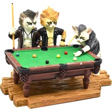 Bilardo Oynayan Punk Kediler Biblosu