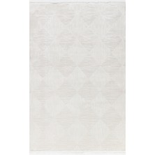 Apex Halı Lima 6241 Krem Yumuşak Dokulu Spor Tarz Lazer Kesim Makine Dokuması Halı