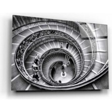Spiral Merdivenler Cam Tablo