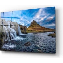 Şelale Cam Tablo 50 x 70  cm