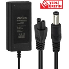 Weko 24 Volt - 3 Amper - 70 Watt 5.5*2.5 Uçlu Yerli Üretim Masaüstü Plastik Kasa Adaptör