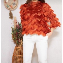 Sista Boutiquee Saçaklı Bluz