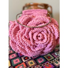 Simarikcraft el örgüsü abiye çanta, handmade