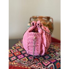 Simarikcraft el örgüsü abiye çanta, handmade
