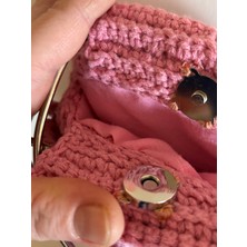 Simarikcraft el örgüsü abiye çanta, handmade