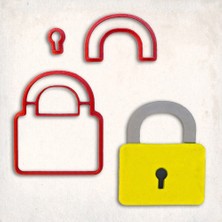 Butedo Kilit-2 Detay Kurabiye Kalıp Seti 3’lü