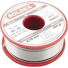 Soldex 200 gr Lehim Teli 0.75 mm