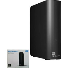 Wd 3.5 Elements 8tb USB 3.0 Taşınabilir Dısk Siyah WDBWLG0080HBK-EESN