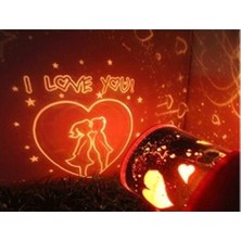 Ozcmax Star Love Projeksiyonlu Gece Lambası