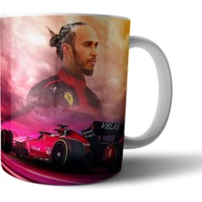 Pixxa Lewis Hamilton F1 Formula 1 Ferrari Kupa Bardak Model 2