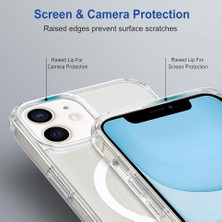 iPhone 11 Kılıf Magsafe Wireless Şarj Özellikli Şeffaf Kılıf