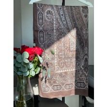 Shawl Secret Acı Kahve Ayla Model Şal