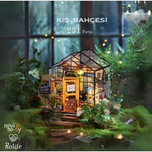 Novi Hobby Minyatür Kış Bahçesi | Ahşap Kış Bahçesi Maketi | 3D Puzzle