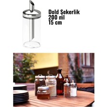 IKEA Dold Şekerlik, Cam, 15 cm