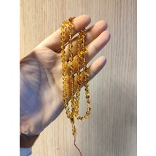 Orjinal Damla Kehribar Tesbih 99 Luk 
