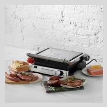 Karaca 2000W Paslanmaz Çelik 6 Dilim Kapasiteli Izgara ve Tost Makinesi