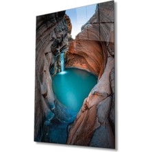 Marsilyan  Doğa Şelale 4mm Dayanıklı Cam Tablo Temperli Cam