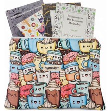 Ayza Stüdyo Pofuduk Tablet Kılıfı, Tablet Çantası, iPad Çantası - Kawaii (30x24 cm)