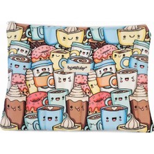 Ayza Stüdyo Pofuduk Tablet Kılıfı, Tablet Çantası, iPad Çantası - Kawaii (30x24 cm)