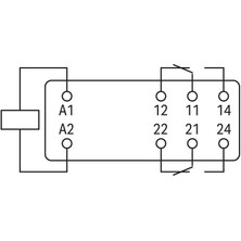 Schrack - RT424730 230VAC 8A 8 Pin Röle