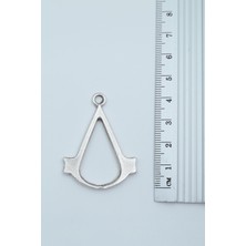 Assassin's Creed Gümüş Kaplama Düz Zincir Kolye
