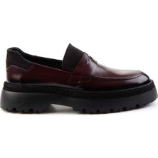 Bambi Siyah Leather Erkek Loafer Ayakkabı E01011027114