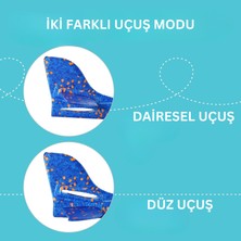 KanatGo Mavi Çocuk Köpük Uçak Oyuncak - El Planörü, Elle Atılan Eğlenceli ve Dayanıklı Uçan Oyuncak Uçak