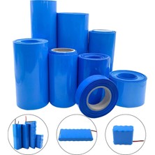 Absol Enerji Batarya Pvc Kaplama Shrink - 140MM - Isıyla Daralan Makaron - 1 Metre - Mavi