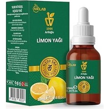 Limon Yağı 10ML%100 Saf Arlab Lemon Oil Pure Citrus Limon Peel Oil