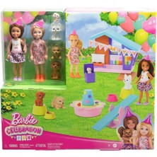 Barbie HJY88 Chelsea Köpekçiğin Doğum Günü Oyun Seti
