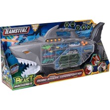 74461 Teamsterz Beast Machines Robo Shark Çantalı Transporter -Sunman