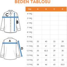 Giyicem Kız Çocuk Yarım Kol Gömlek 3166