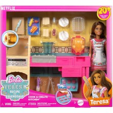 Barbie JCT06 Teresa ve Mutfağı Oyun Seti - Barbie And Teresa Recipe For Friendship