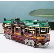 Dekoratif Metal Süs Klasik Picasso Vintage Metal Treni