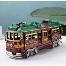 Dekoratif Metal Süs Klasik Picasso Vintage Metal Treni
