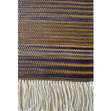 Woolart Dekoratif Doğal Yün Yıkanabilir Çift Taraflı 120*190 Kilim