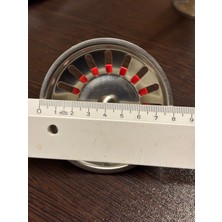 Evye Süzgeci, 
Paslanmaz Çelik, Silikon contalı, Süzgeç Çapı 8 cm
