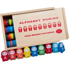 Ağaçtanya Ahşap Harfli Domino