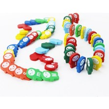 Ağaçtanya Ahşap Harfli Domino
